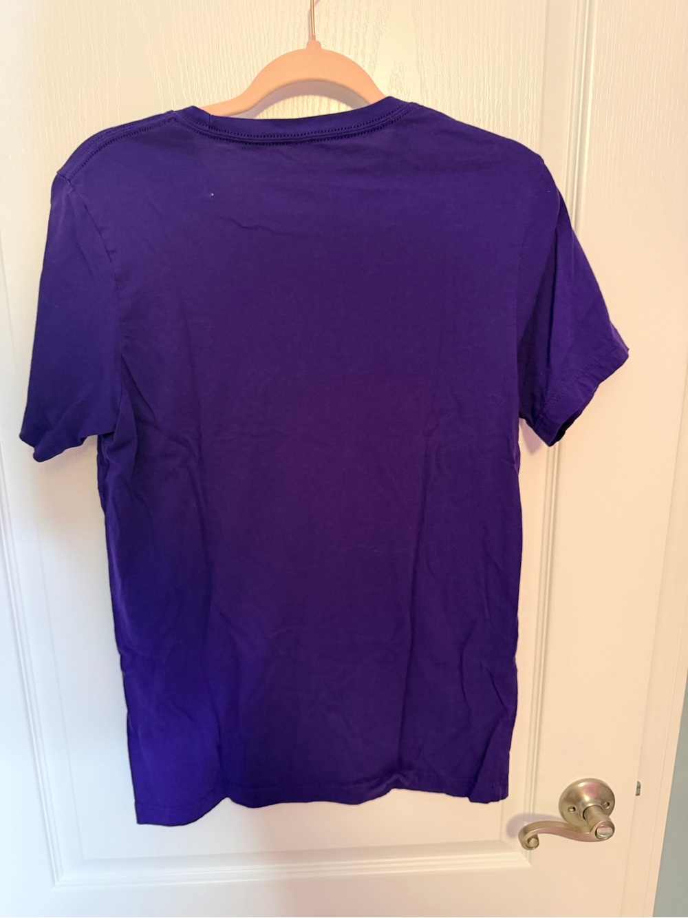 Breeders' Cup Purple T-Shirt with Yellow Logo - Picture 4 of 4